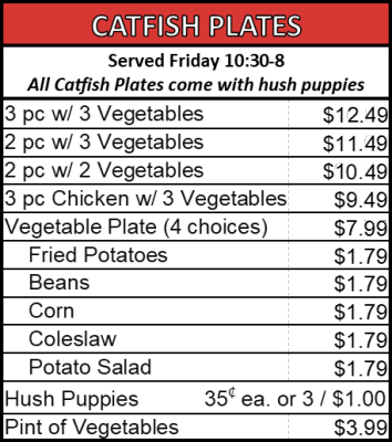 Catfish Plates